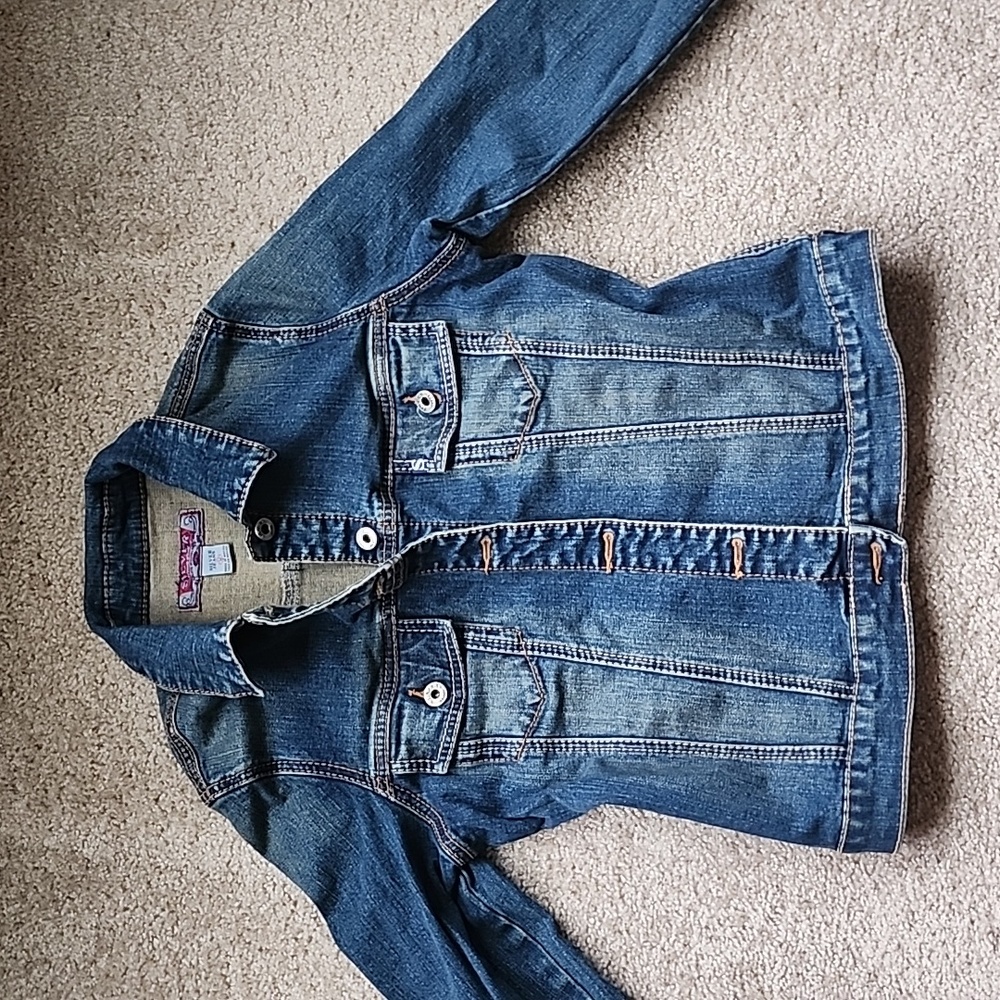Silver Jean's Denim Jacket, EUC, Medium
